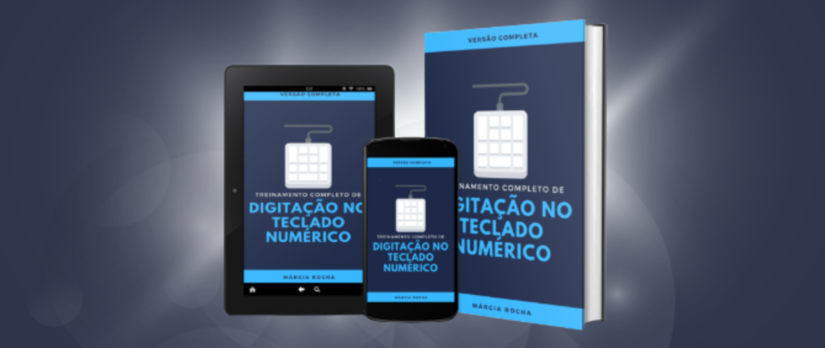 Curso de Digitação no Teclado Numérico